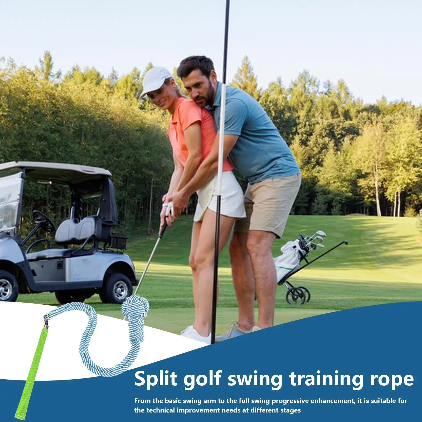 Golf Rope Swing Trainer Golf Swing Training Aid Portable Professional Rope for Men Golfer Practice Indoor Outdoor Game
Golf Rope Swing Trainer Golf Swing Training Aid Portable Professional Rope for Men Golfer Practice Indoor Outdoor Game