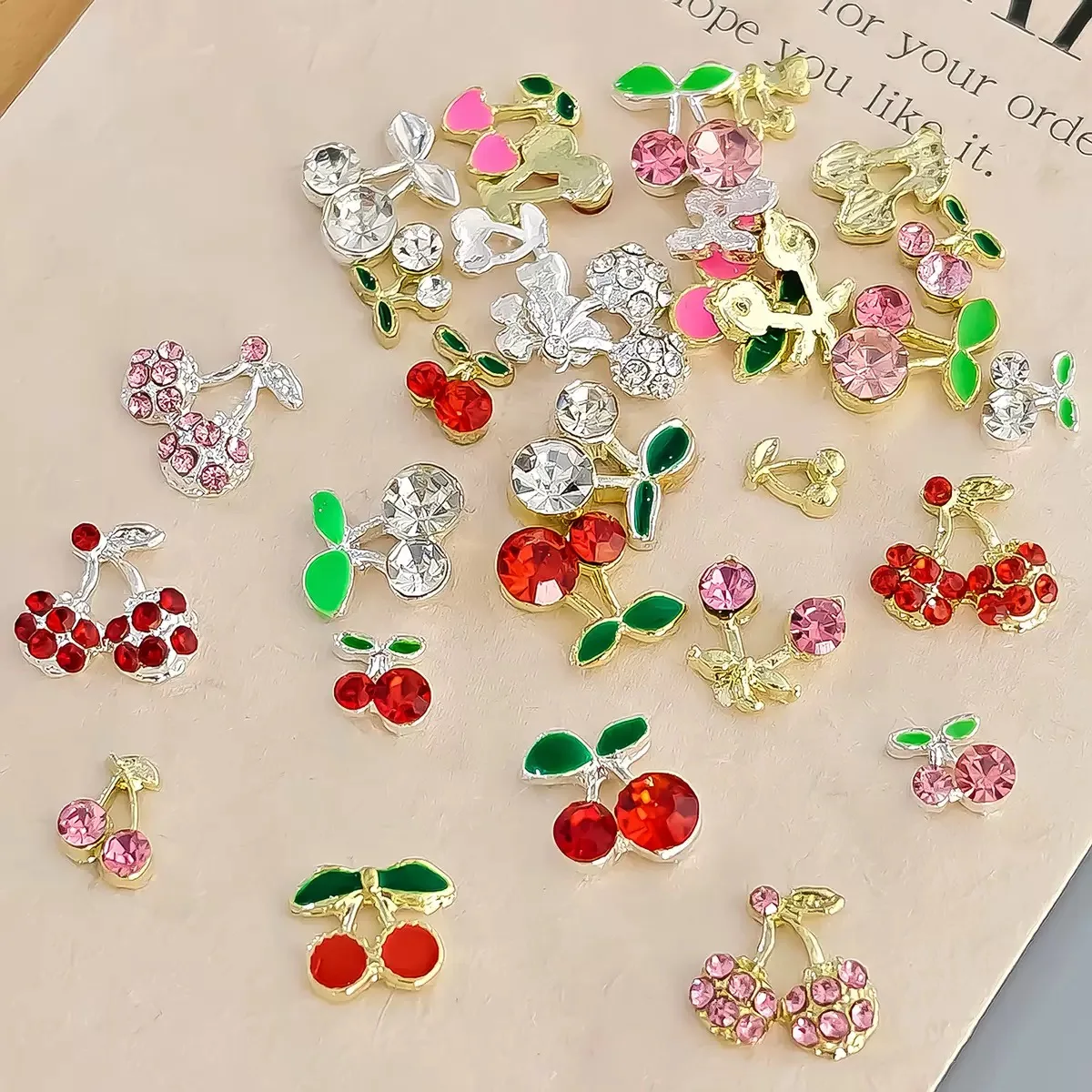 Bulk Supply 10Pcs Metal Gold Sliver Red Pink Cherry Star Butterfly Money Sign Coin Heart Snake Gun Nail Art Decoration Charms
Bulk Supply 10Pcs Metal Gold Sliver Red Pink Cherry Star Butterfly Money Sign Coin Heart Snake Gun Nail Art Decoration Charms