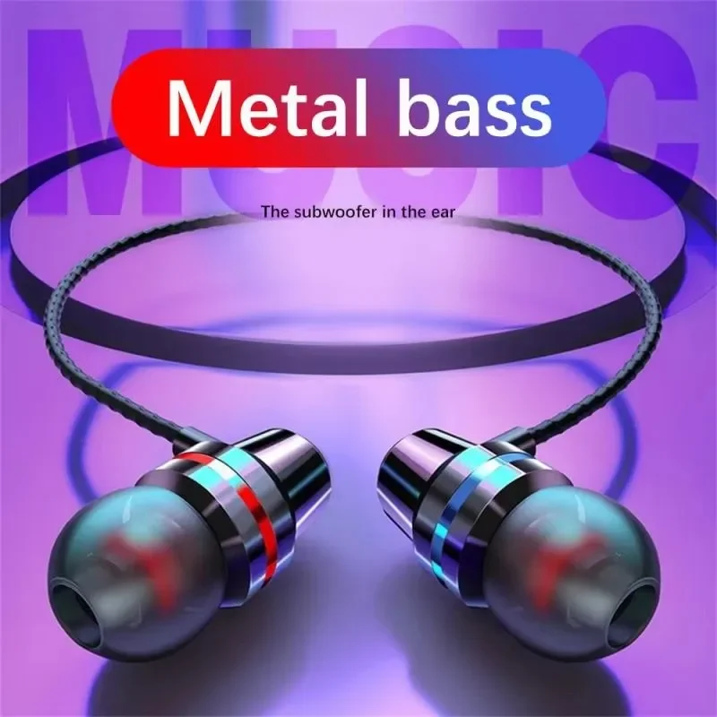 ZLRLMHY Metal Earphones High Quality Bass Noise Reduction Headphones In Ear Sport Earband With Microphone Formobile Phone
ZLRLMHY Metal Earphones High Quality Bass Noise Reduction Headphones In Ear Sport Earband With Microphone Formobile Phone