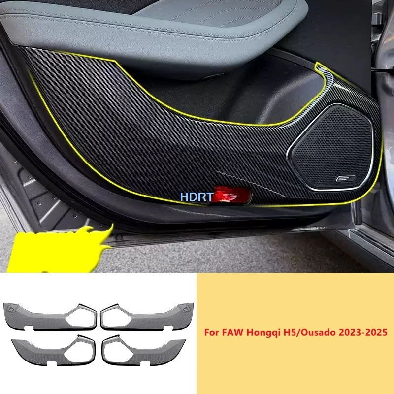 Car Styling Door Anti Kick Plate Pad Dust Proof Cover Kit For FAW Hongqi H5/Ousado 2023-2025 Protector Decoration Accessories
Car Styling Door Anti Kick Plate Pad Dust Proof Cover Kit For FAW Hongqi H5/Ousado 2023-2025 Protector Decoration Accessories