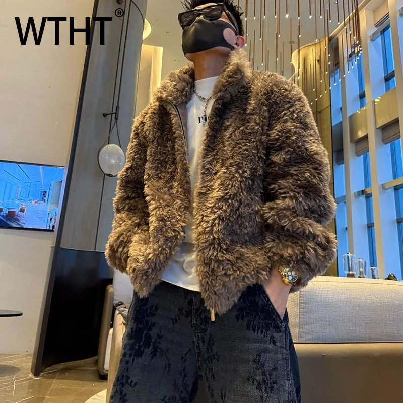 WTHT модные мужские однотонные утепленные свободные пальто из искусственного меха, модные осенние куртки с воротником-стойкой и длинными рукавами 202, мужские 2A2289
WTHT модные мужские однотонные утепленные свободные пальто из искусственного меха, модные осенние куртки с воротником-стойкой и длинными рукавами 202, мужские 2A2289