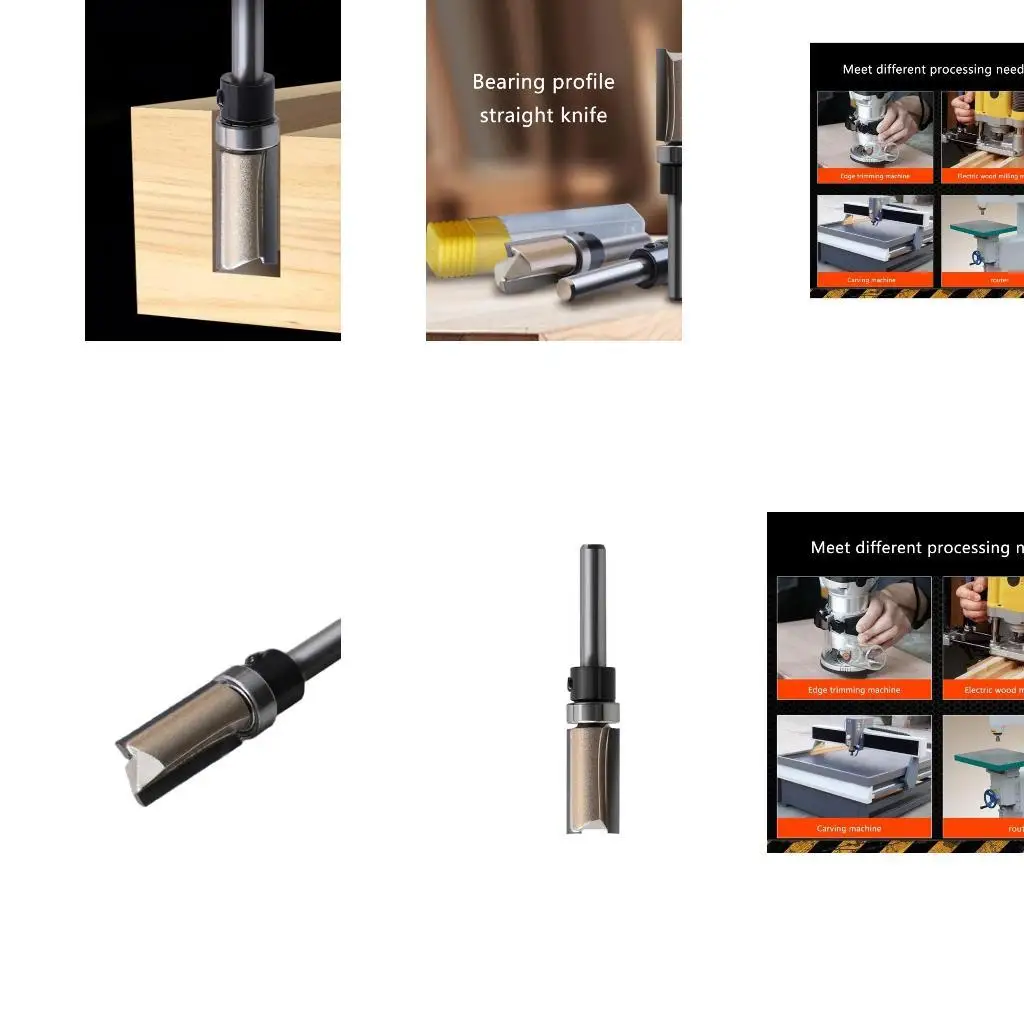 652F Flush Trim Bit With Bearing Routers Bit Woodworking Milling Cutter For Wood Bit End Milll Tool for Woodworking Furniture
652F Flush Trim Bit With Bearing Routers Bit Woodworking Milling Cutter For Wood Bit End Milll Tool for Woodworking Furniture