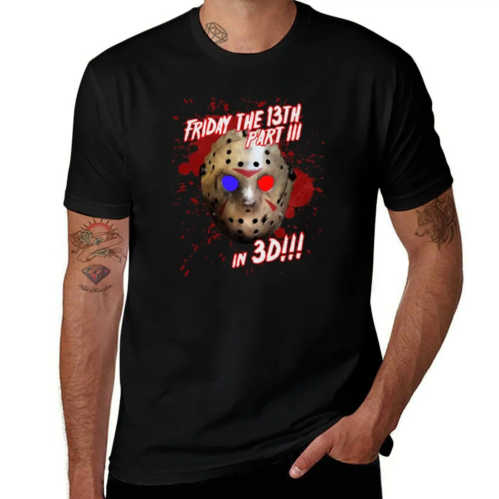 FRIDAY THE 13TH - in 3D!!! T-Shirt blue lock graphic shirts man clothes football t shirt clothes for men
FRIDAY THE 13TH - in 3D!!! T-Shirt blue lock graphic shirts man clothes football t shirt clothes for men