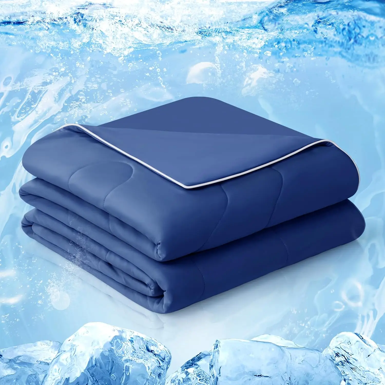 Cooling Comforter King, 2026 Cloud-CHILL TECH | Q-MAX 0.45+, Double-Sided Cool Design Soft Fluffy Cooling Blanket for Night Swea
Cooling Comforter King, 2026 Cloud-CHILL TECH | Q-MAX 0.45+, Double-Sided Cool Design Soft Fluffy Cooling Blanket for Night Swea