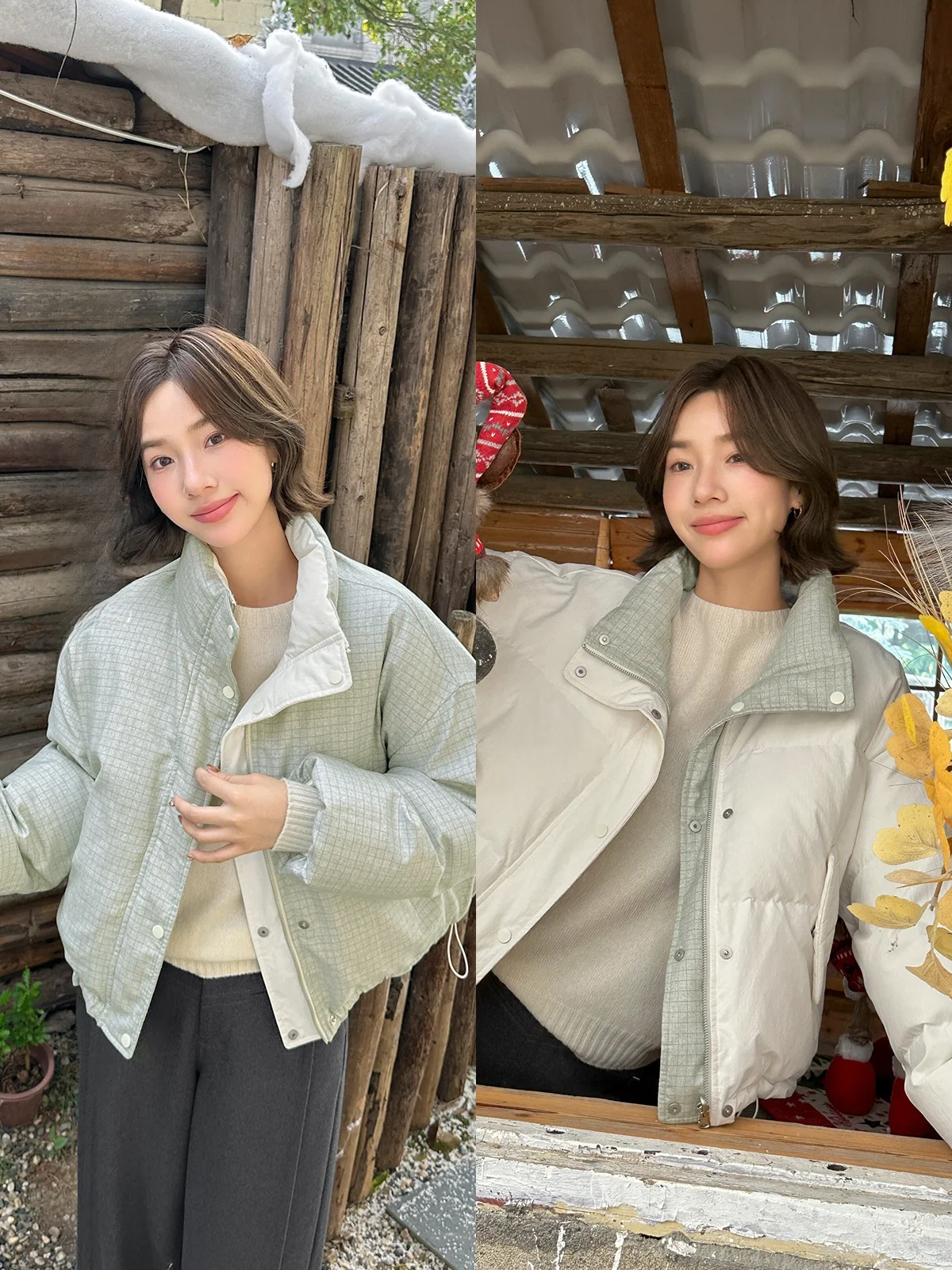 Two-Way Wearable Short down Jacket for Women Fashionable Korean Style Beige Duck down Coat Casual Loose Fit Warmth Guaranteed
Two-Way Wearable Short down Jacket for Women Fashionable Korean Style Beige Duck down Coat Casual Loose Fit Warmth Guaranteed
