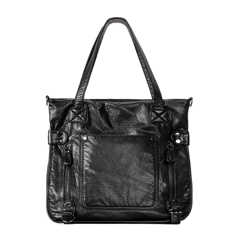 Сумка-тоут из мягкой искусственной кожи в стиле Y2K Vintage Punk, большая вместимость, 2026, с множеством карманов, уличная, для мотоциклистов, женская, на плечо
Сумка-тоут из мягкой искусственной кожи в стиле Y2K Vintage Punk, большая вместимость, 2026, с множеством карманов, уличная, для мотоциклистов, женская, на плечо