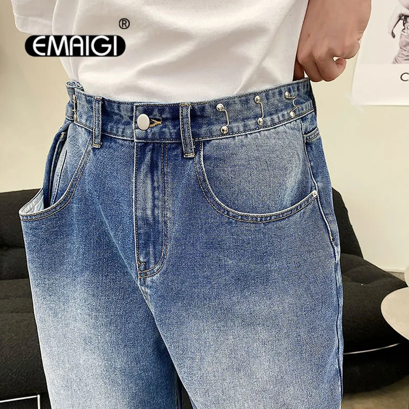 Hook Adjustable Waist Jeans Men Korean Streetwear Fashion Vintage Casual Loose Wide Leg Commuter Denim Trousers Jean Pants
Hook Adjustable Waist Jeans Men Korean Streetwear Fashion Vintage Casual Loose Wide Leg Commuter Denim Trousers Jean Pants