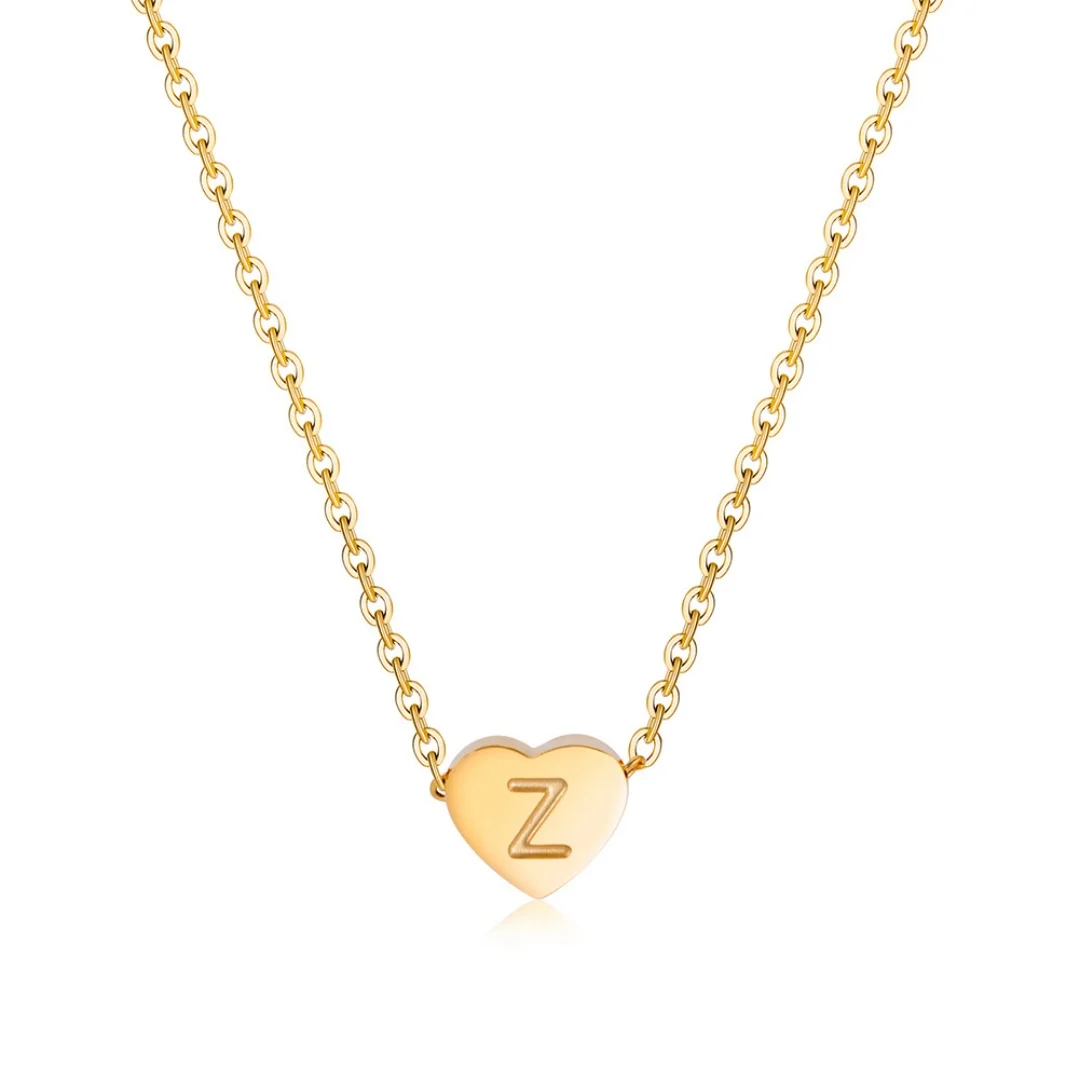 Minimalist Small Tiny Initial A-Z Letter Necklace Women Gold Color Stainless Steel Choker Chains Jewelry Birthday Gift Wholesale
Minimalist Small Tiny Initial A-Z Letter Necklace Women Gold Color Stainless Steel Choker Chains Jewelry Birthday Gift Wholesale