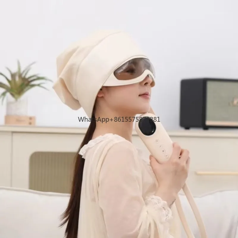 Custom Warm Compress Bluetooth Electric Head Air Massage Health Care Full Head and Eye Massager
Custom Warm Compress Bluetooth Electric Head Air Massage Health Care Full Head and Eye Massager