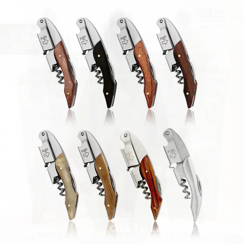 Открывалка для бутылок красного вина из нержавеющей стали с деревянной ручкой Многофункциональный портативный складной нож для вина с гиппокампом
Открывалка для бутылок красного вина из нержавеющей стали с деревянной ручкой Многофункциональный портативный складной нож для вина с гиппокампом