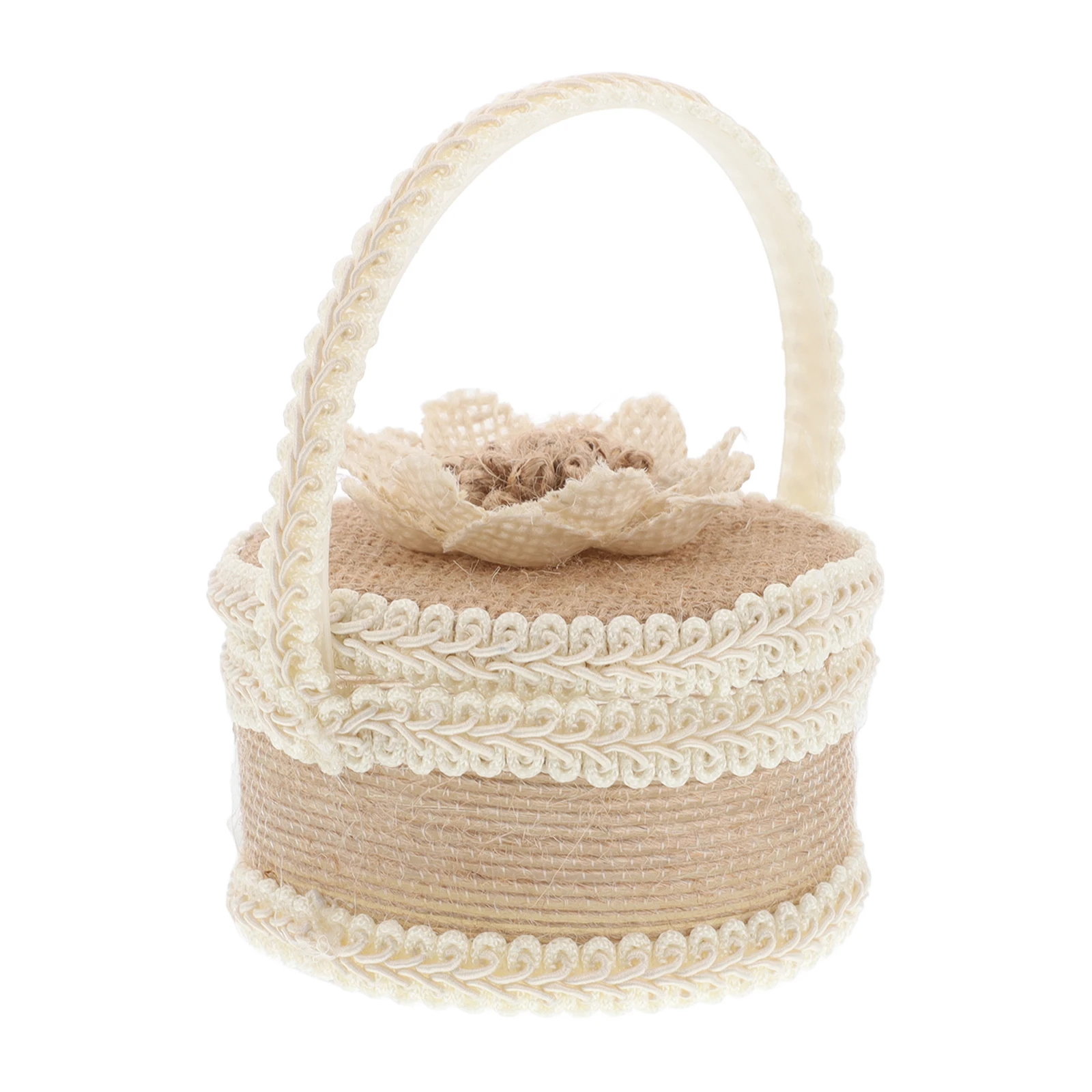 Wedding Ring Box Burlap Flower Girl Basket Mini Plastic Baskets Travel Jewelry Holder Ring Cushion Proposal Decor
Wedding Ring Box Burlap Flower Girl Basket Mini Plastic Baskets Travel Jewelry Holder Ring Cushion Proposal Decor