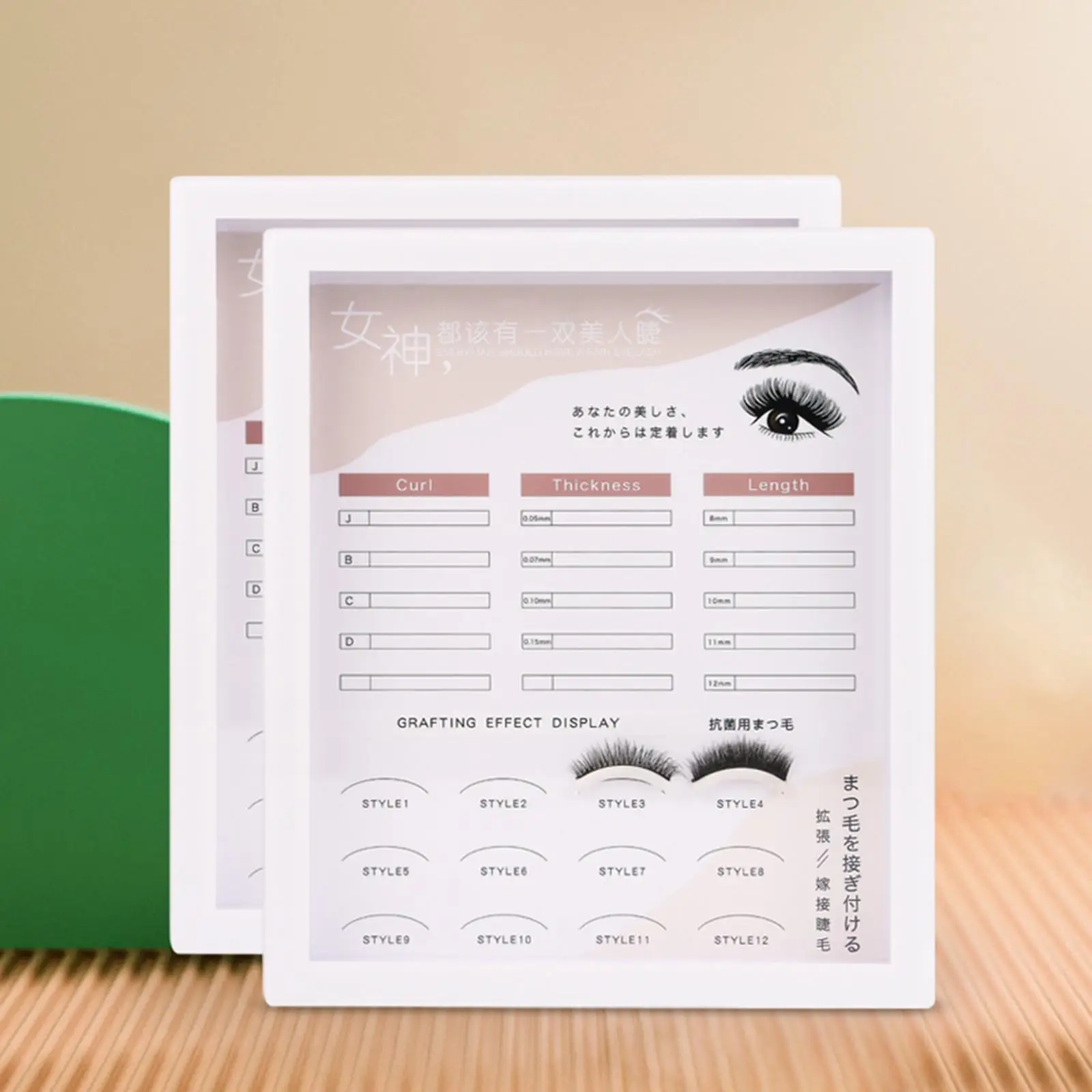 Acrylic Grafting Display Closed Lash Tray for Beauty Salon Lash Extension Storage Supplies Template Book Eyelashes Display Stand
Acrylic Grafting Display Closed Lash Tray for Beauty Salon Lash Extension Storage Supplies Template Book Eyelashes Display Stand