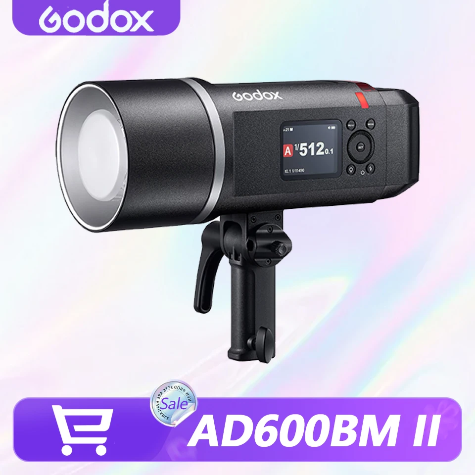Godox AD600BM II 600Ws Manual Outdoor Flash 1/8000s HSS 40W LED Modeling Lamp 2.4G Wireless for Canon Nikon Sony
Godox AD600BM II 600Ws Manual Outdoor Flash 1/8000s HSS 40W LED Modeling Lamp 2.4G Wireless for Canon Nikon Sony