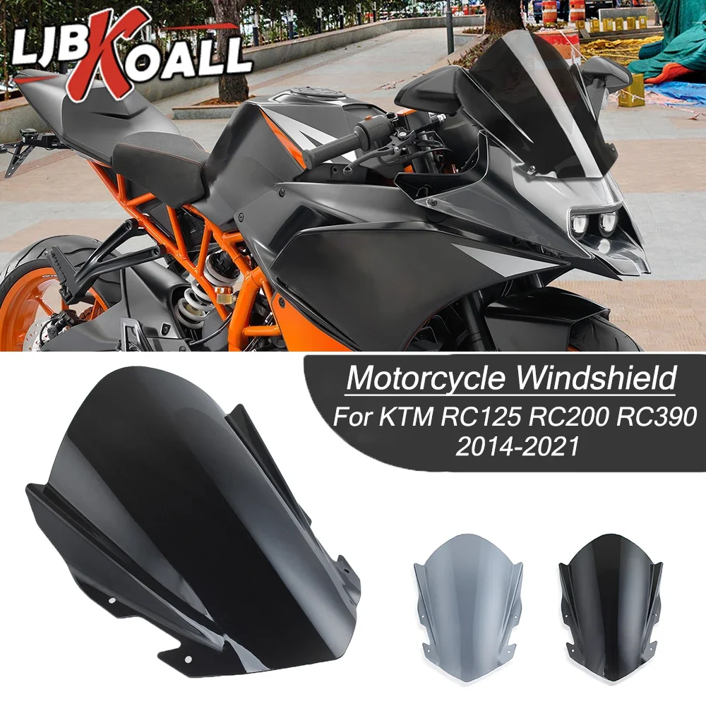 RC125 RC200 RC390 Motorcycle Windshield Windscreen Front Wind Screen Shield Air Deflector For KTM RC125 RC200 RC390 2014-2021
RC125 RC200 RC390 Motorcycle Windshield Windscreen Front Wind Screen Shield Air Deflector For KTM RC125 RC200 RC390 2014-2021