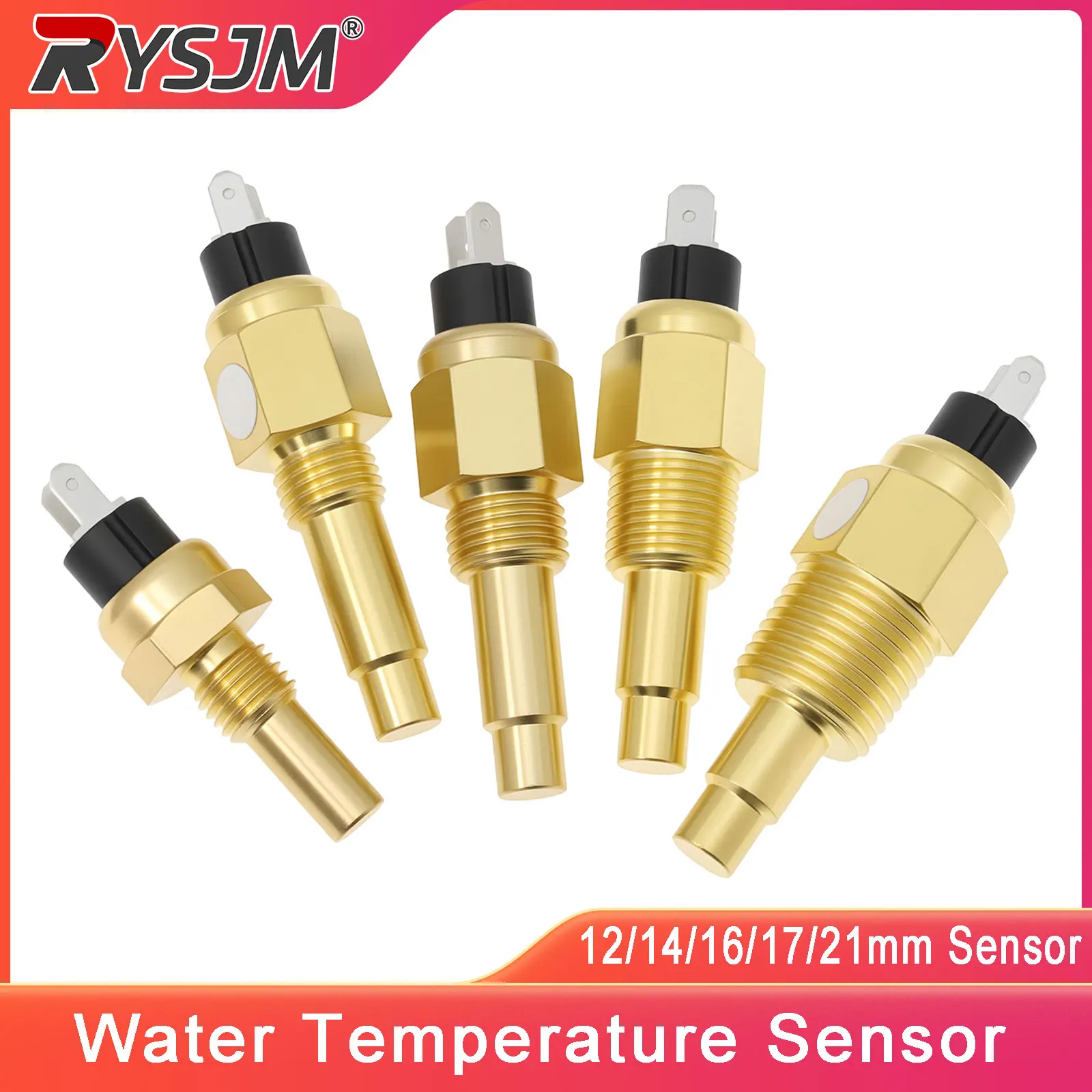 Universal Water Temperature Sensor 1/4NPT 3/8 NPT 1/2NPT Water Temp Sensor 12MM 14MM 16MM 17MM 21MM Water Temp Sensor For Car
Universal Water Temperature Sensor 1/4NPT 3/8 NPT 1/2NPT Water Temp Sensor 12MM 14MM 16MM 17MM 21MM Water Temp Sensor For Car