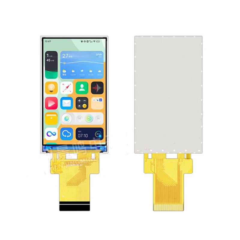 2.6-inch TFT LCD IPS display screen with 272 * 480 plug in 30PIN interface MCU/SPI driver ST7365P
2.6-inch TFT LCD IPS display screen with 272 * 480 plug in 30PIN interface MCU/SPI driver ST7365P