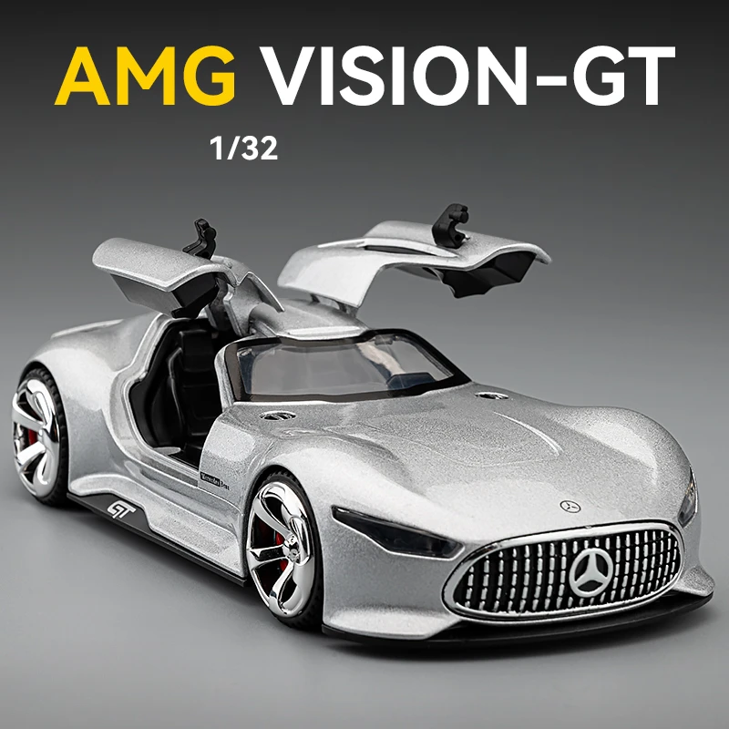 Diecast 1:32 Benz AMG GT Vision Alloy Super Car Model Simulation Children Boy Toy Vehicle Birthday Gift Miniature Voiture
Diecast 1:32 Benz AMG GT Vision Alloy Super Car Model Simulation Children Boy Toy Vehicle Birthday Gift Miniature Voiture