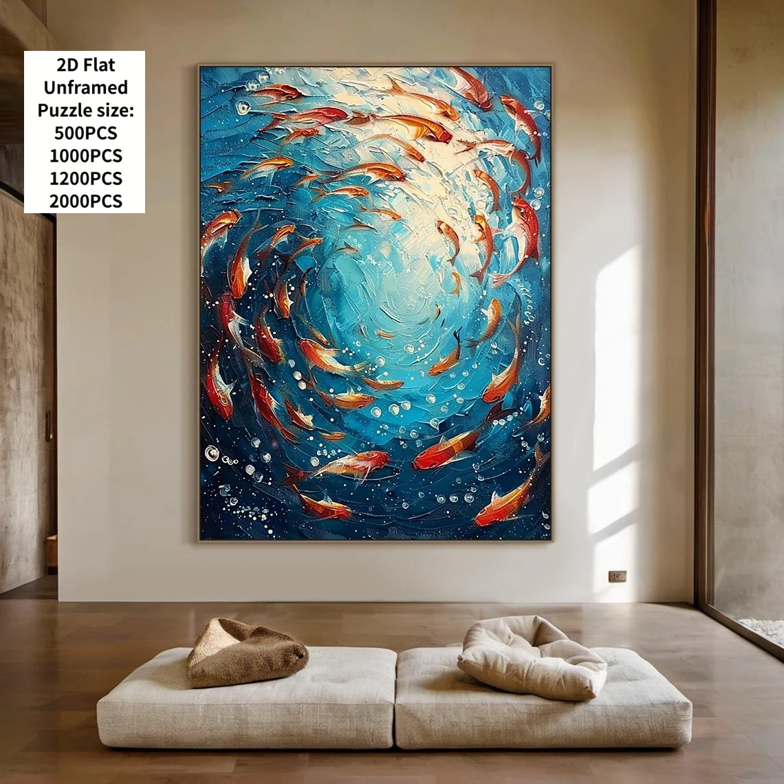 Jigsaw Puzzle Adult School of Fish Decor Adults Puzzle Games Family Fun Floor Puzzles Educational Toys for Kids
Jigsaw Puzzle Adult School of Fish Decor Adults Puzzle Games Family Fun Floor Puzzles Educational Toys for Kids