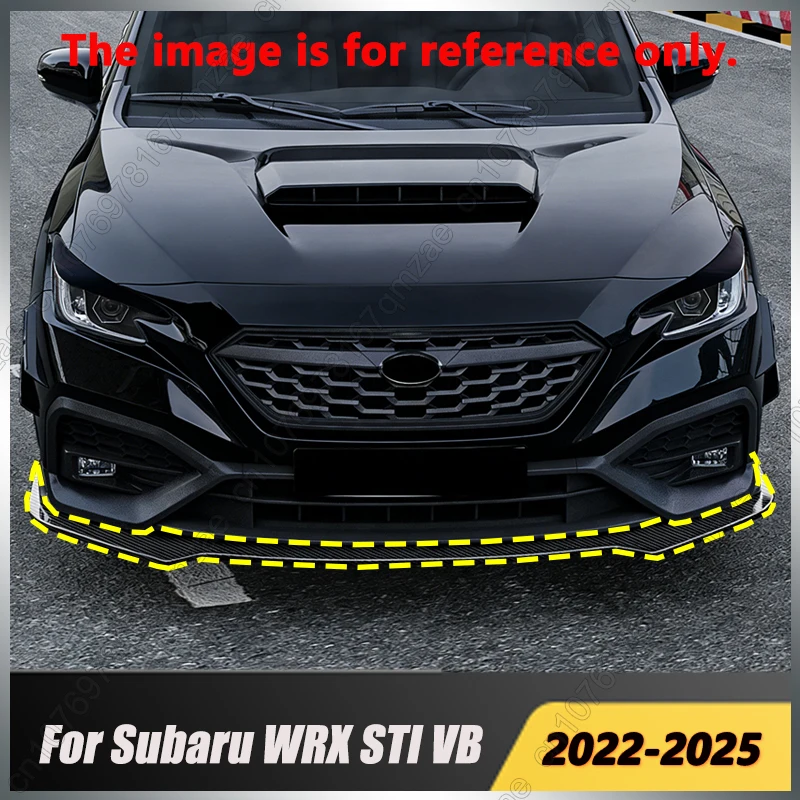 Front Bumper Lower Chin Spoiler Diffuser For Subaru WRX STI VB 2022-2025 3PCS Gloss Black Car Bumper Splitter Lip Cover Body Kit
Front Bumper Lower Chin Spoiler Diffuser For Subaru WRX STI VB 2022-2025 3PCS Gloss Black Car Bumper Splitter Lip Cover Body Kit