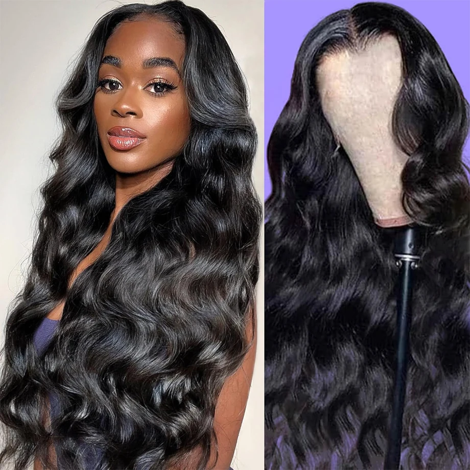 13x4 13x6 Lace Frontal Human Hair Wigs Body Wave Transparent Lace Front Wigs PrePlucked 4X4 Lace Closure Wig For Black Women
13x4 13x6 Lace Frontal Human Hair Wigs Body Wave Transparent Lace Front Wigs PrePlucked 4X4 Lace Closure Wig For Black Women