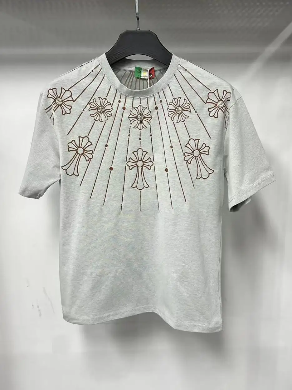 Весенне-осенняя новинка: Роскошная футболка унисекс с круглым вырезом и коротким рукавом, свободного кроя, от модного бренда
Весенне-осенняя новинка: Роскошная футболка унисекс с круглым вырезом и коротким рукавом, свободного кроя, от модного бренда