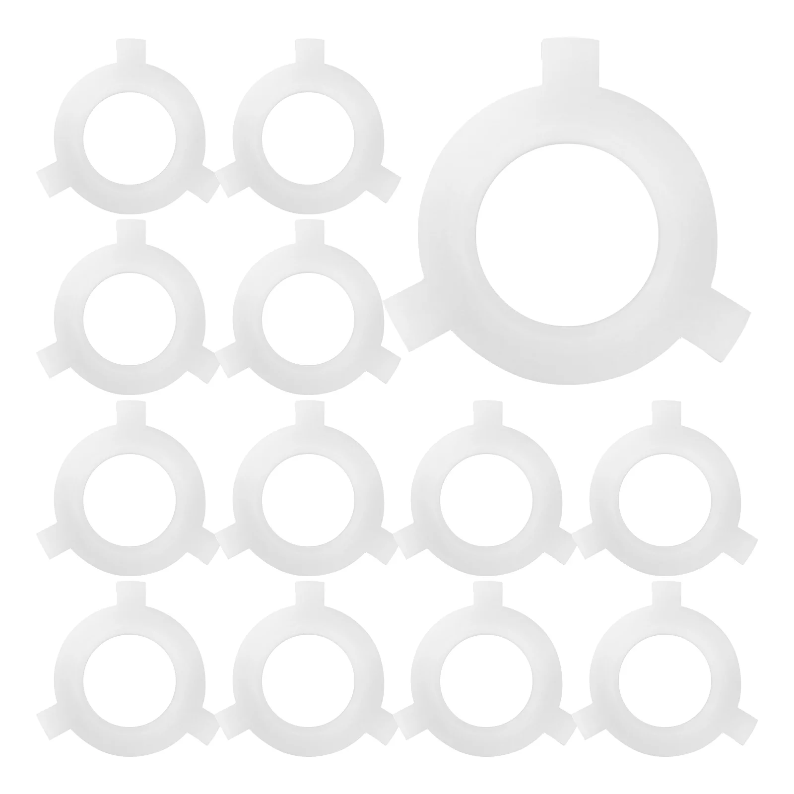 20pcs E27 to E14 Lamp Shade Adapter Rings Durable Plastic Conversion Ring for Light Fixtures Easy Install Lampshade Reducing
20pcs E27 to E14 Lamp Shade Adapter Rings Durable Plastic Conversion Ring for Light Fixtures Easy Install Lampshade Reducing