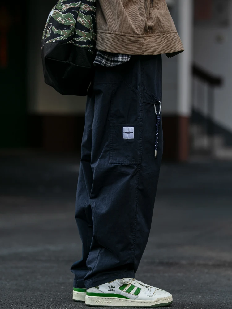 Japanese Streetwear Straight Pants For Men Clothing Autumn Harajuku Fashion Casual Cargo Pants Korean Trendy Thin Trousers Male
Japanese Streetwear Straight Pants For Men Clothing Autumn Harajuku Fashion Casual Cargo Pants Korean Trendy Thin Trousers Male