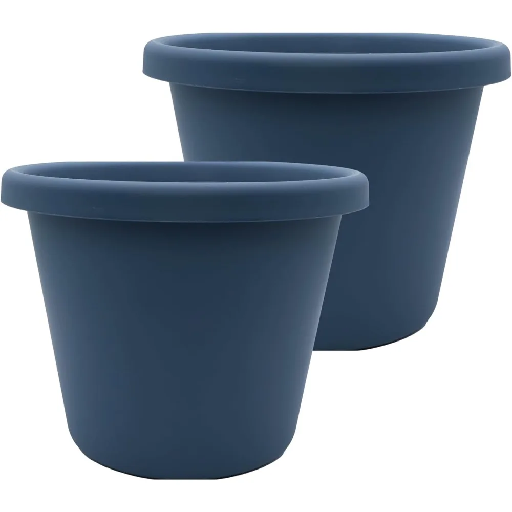 The HC Companies Classic Round Plastic Plant Pot w/Rolled Rim - Lightweight & UV Resistant Flower Pot for Herbs & More - Outdoor
The HC Companies Classic Round Plastic Plant Pot w/Rolled Rim - Lightweight & UV Resistant Flower Pot for Herbs & More - Outdoor
