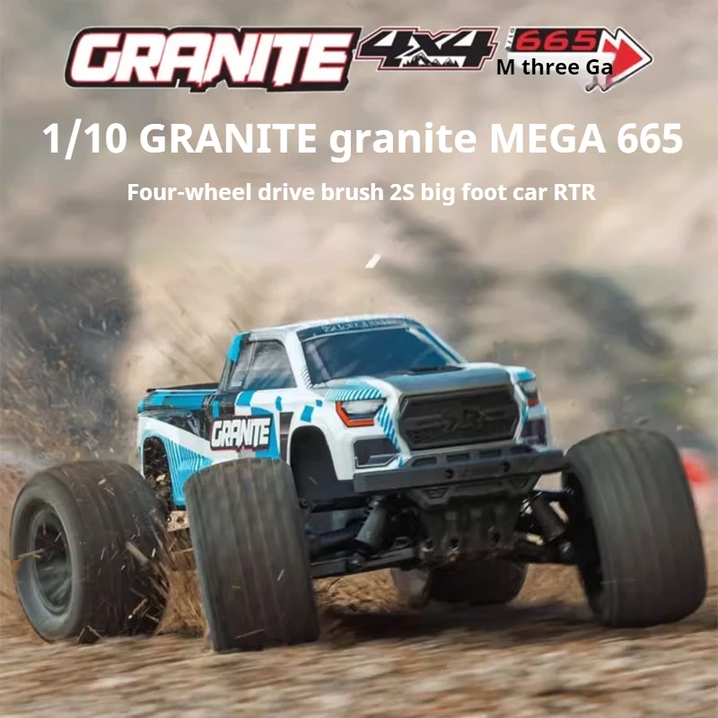 ARRMA 1/10 GRANITE Granite MEGA 665 пульт дистанционного управления электрический полноприводный матовый 2S игрушка-внедорожник
ARRMA 1/10 GRANITE Granite MEGA 665 пульт дистанционного управления электрический полноприводный матовый 2S игрушка-внедорожник