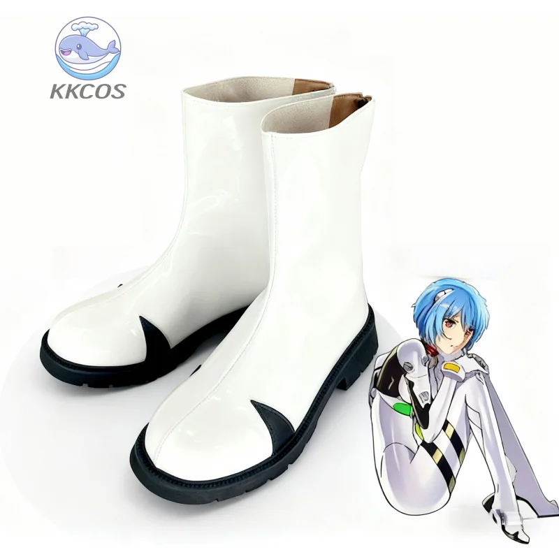 Обувь для косплея Ayanami Rei, ботинки для косплея из ЭВА, обувь из искусственной кожи, карнавальный реквизит на Хэллоуин, индивидуальный заказ 
Обувь для косплея Ayanami Rei, ботинки для косплея из ЭВА, обувь из искусственной кожи, карнавальный реквизит на Хэллоуин, индивидуальный заказ