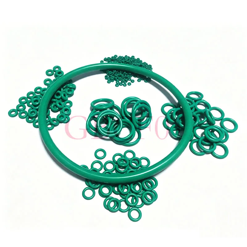 FKM Green Fluorine Rubber O-Ring CS 8.6mm OD50-620mm Thickness O-Rings Sealing Gasket Oil Resistant Acid & Alkali Resistant 1Pc
FKM Green Fluorine Rubber O-Ring CS 8.6mm OD50-620mm Thickness O-Rings Sealing Gasket Oil Resistant Acid & Alkali Resistant 1Pc