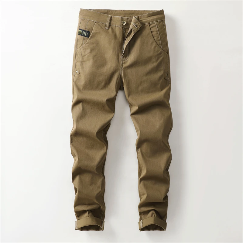 2026 Mens Casual Pants Slim Straight Stretch Fashion Basic Men's Trousers Khaki Streetwear Trendy Original Designer Large Size
2026 Mens Casual Pants Slim Straight Stretch Fashion Basic Men's Trousers Khaki Streetwear Trendy Original Designer Large Size