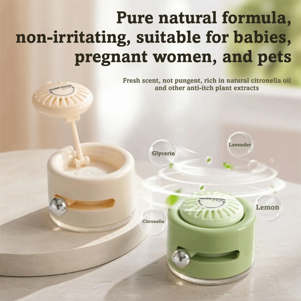 Magnetic Portable Aroma Diffuser Compact Long-Lasting Mosquito Repellent Diffuser Anti-Bug Aroma Natural Citronella
Magnetic Portable Aroma Diffuser Compact Long-Lasting Mosquito Repellent Diffuser Anti-Bug Aroma Natural Citronella