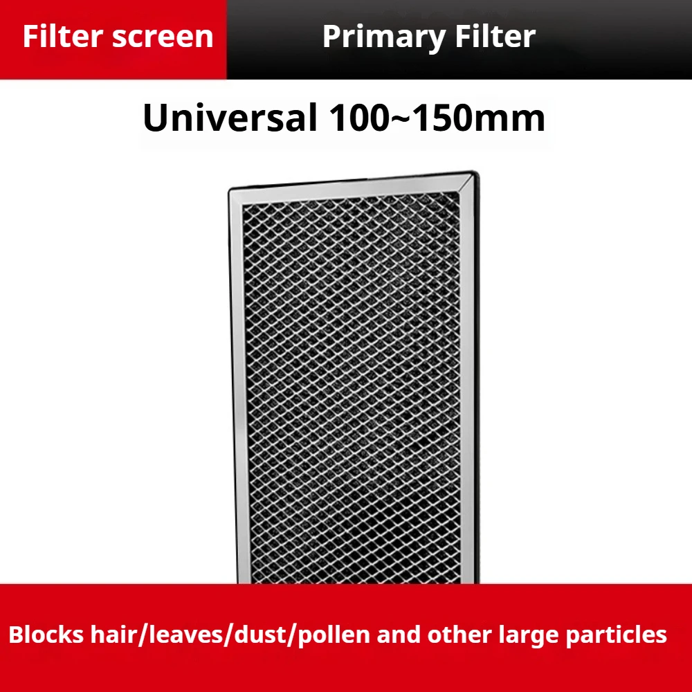 Replacement Filter for Fresh Air Purification Box - Primary/HEPA/Activated Carbon Filter for 100-250mm Ventilation Duct
Replacement Filter for Fresh Air Purification Box - Primary/HEPA/Activated Carbon Filter for 100-250mm Ventilation Duct