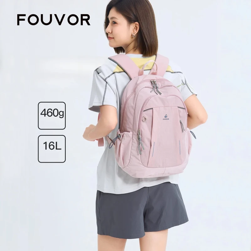 Fouvor Women Large Capacity Backpack Lightweight Multi-functional Outdoor College Students Backpack Fashion Laptop Bags 3073-06
Fouvor Women Large Capacity Backpack Lightweight Multi-functional Outdoor College Students Backpack Fashion Laptop Bags 3073-06