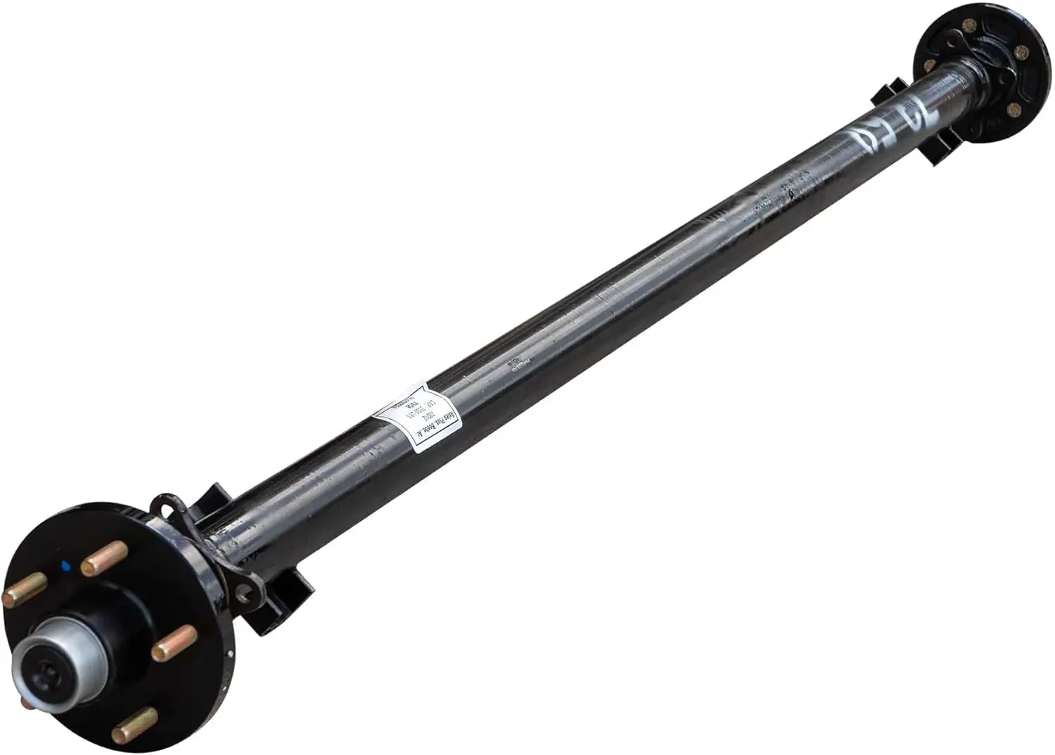 The Trailer Parts Outlet - 3.5k TK Trailer Axle - 3500 lb Idler 5 Lug - Dexter Compatible, 95/80 Hubface/Spring Center
The Trailer Parts Outlet - 3.5k TK Trailer Axle - 3500 lb Idler 5 Lug - Dexter Compatible, 95/80 Hubface/Spring Center
