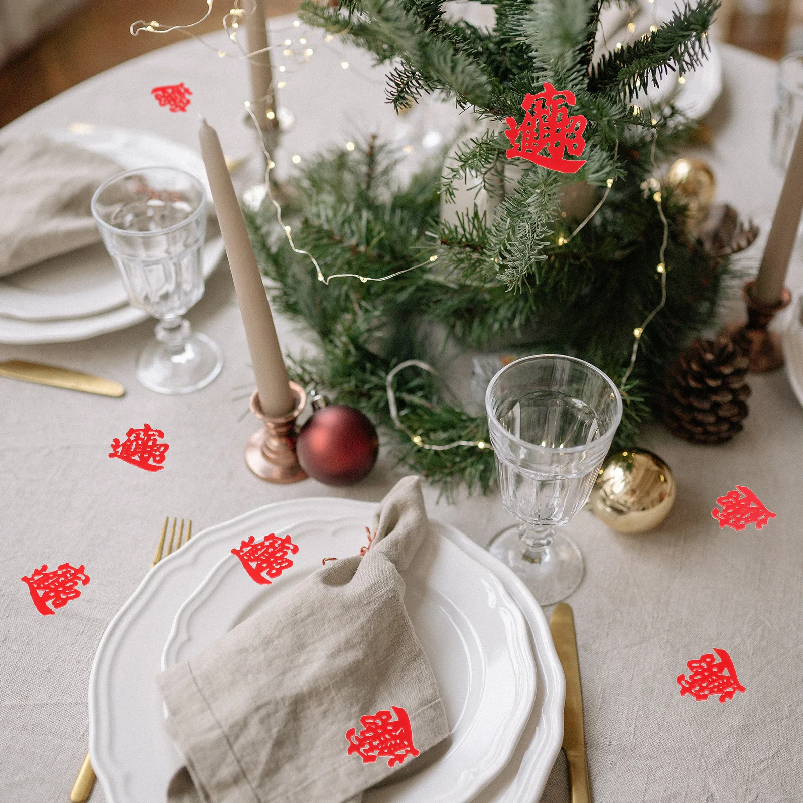 100Pcs Fortune Blessing Chinese Confettis Traditional Wedding New Year Party Decorations Scatter Confettis Shooters
100Pcs Fortune Blessing Chinese Confettis Traditional Wedding New Year Party Decorations Scatter Confettis Shooters