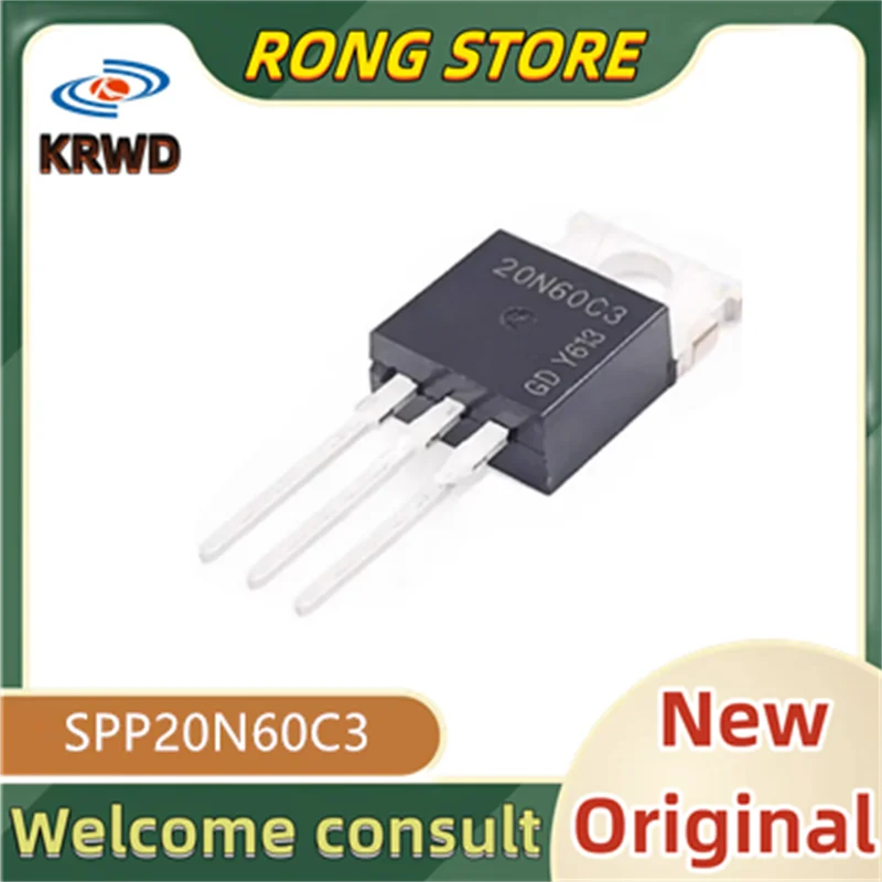 5PCS 20N60C3 New and Original Chip IC SPP20N60C3 TO-220
5PCS 20N60C3 New and Original Chip IC SPP20N60C3 TO-220