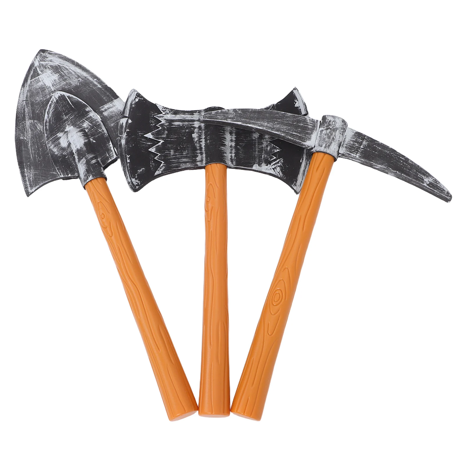3pcs Fake Pickaxe Shovel Hatchet Prop Lightweight Stage Performance Props Cosplay Halloween Kids Party Dwarf Roleplay
3pcs Fake Pickaxe Shovel Hatchet Prop Lightweight Stage Performance Props Cosplay Halloween Kids Party Dwarf Roleplay