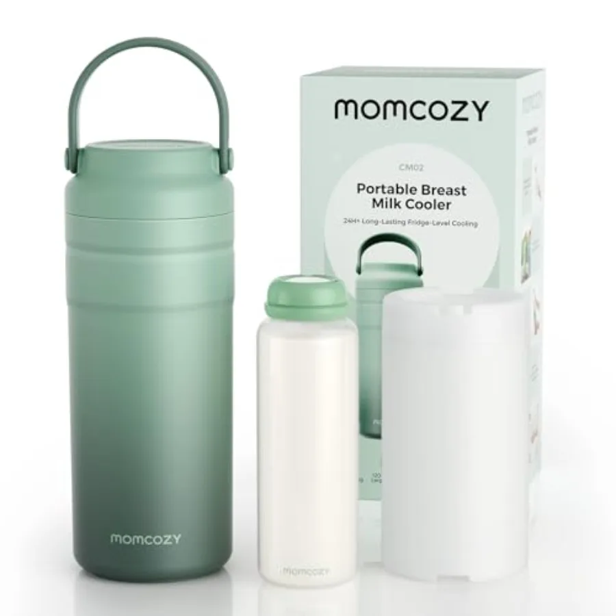 Portable Breast Milk Cooler for Travel 24H Ice-Free Cooling Breastmilk Storage Bottles Container 12oz Leak Proof Outdoor Small
Portable Breast Milk Cooler for Travel 24H Ice-Free Cooling Breastmilk Storage Bottles Container 12oz Leak Proof Outdoor Small