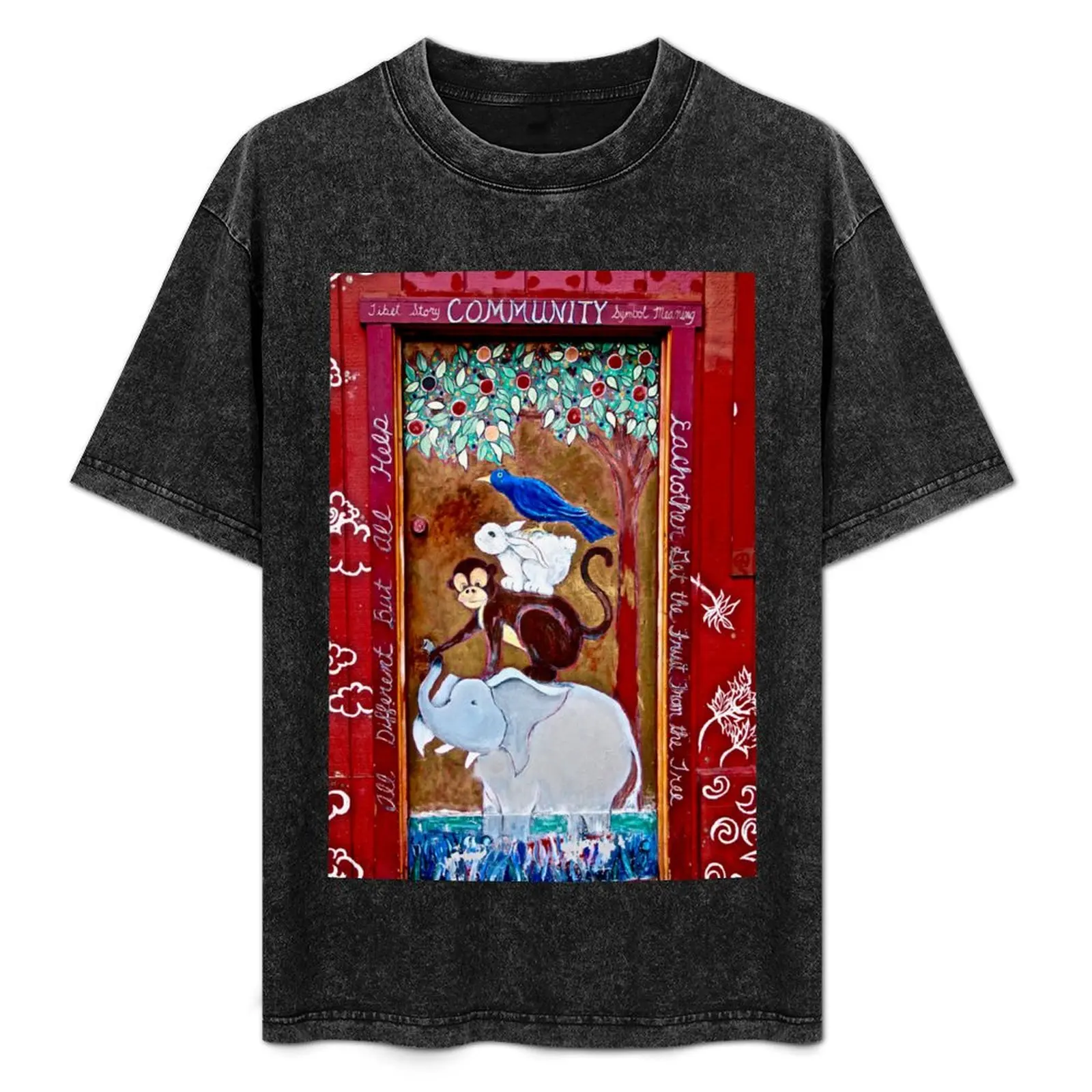 Fun Doorway in Haight Ashbury T-Shirt Casual Everyday Short Sleeve T-Shirt
Fun Doorway in Haight Ashbury T-Shirt Casual Everyday Short Sleeve T-Shirt