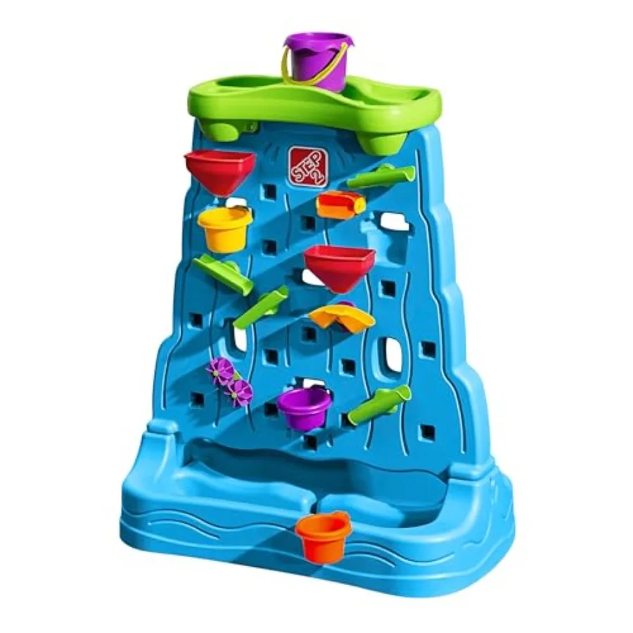 Outdoor sensory table for toddlers 1.5+ years: double-sided water and sand waterfall discovery wall with 13 accessories durable
Outdoor sensory table for toddlers 1.5+ years: double-sided water and sand waterfall discovery wall with 13 accessories durable