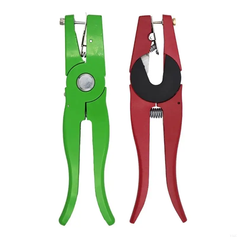Ear Mark Pliers Precise Ear Tagging Tool for Farm Animals Featuring Automatic Rebounds Mechanism Y4QC
Ear Mark Pliers Precise Ear Tagging Tool for Farm Animals Featuring Automatic Rebounds Mechanism Y4QC