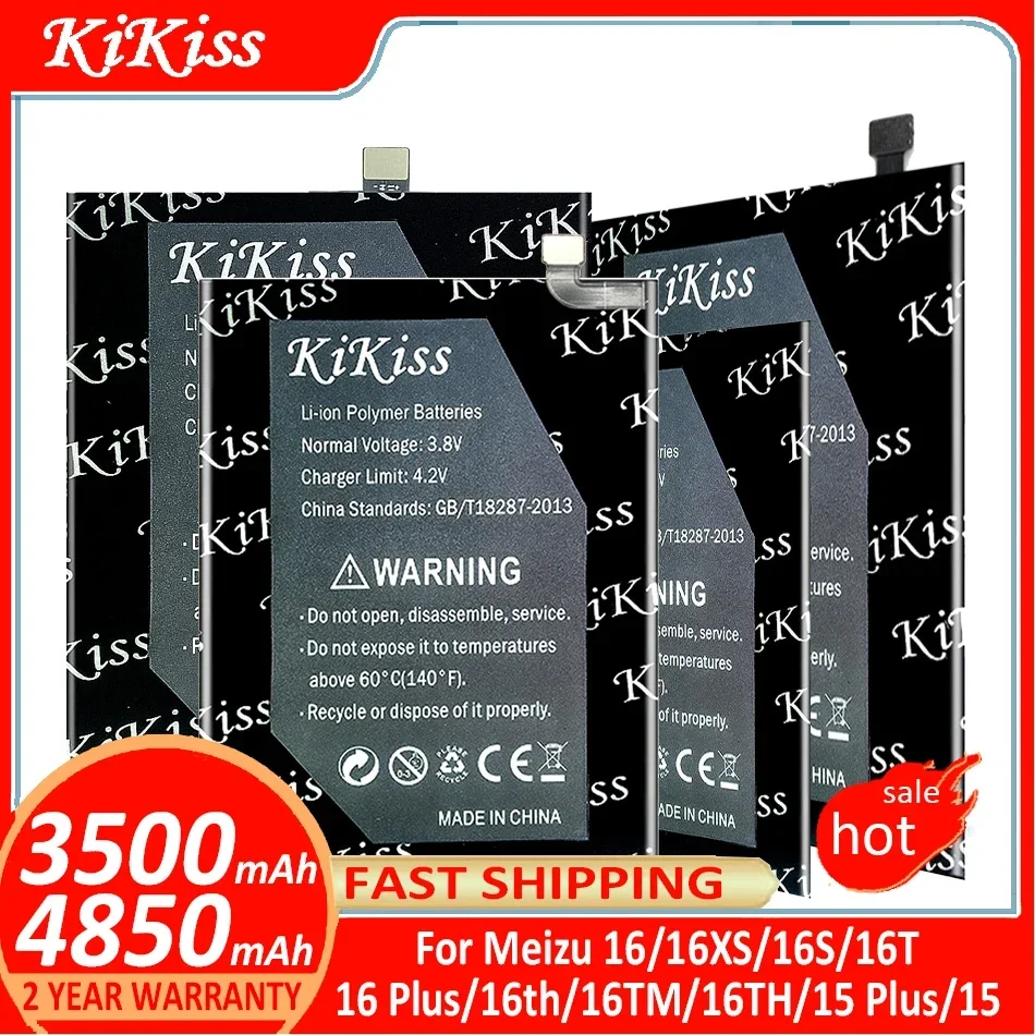 Аккумулятор KiKiss для Meizu 16/16XS/16S/16T/16 Plus/16th/16 Plus/16TM/16TH/15 Plus/15 Plus/15 +/15/для MeiLan 15 plus/15 Plus/M891Q
Аккумулятор KiKiss для Meizu 16/16XS/16S/16T/16 Plus/16th/16 Plus/16TM/16TH/15 Plus/15 Plus/15 +/15/для MeiLan 15 plus/15 Plus/M891Q
