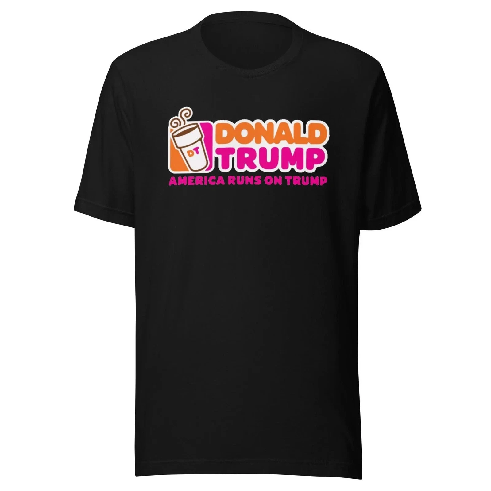 Trump Tshirt America Runs on Trump Short Sleeve 100_ Cotton Crew Neck Top _- High-end Luxury Is for Both Men and Women Top Y2k
Trump Tshirt America Runs on Trump Short Sleeve 100_ Cotton Crew Neck Top _- High-end Luxury Is for Both Men and Women Top Y2k