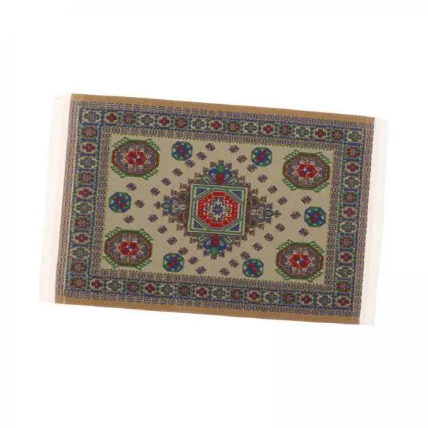 Miniature Dollhouse Carpet 1 12 Scale Decorative Rug for Toy Furniture Set and Bedroom Accessories
Miniature Dollhouse Carpet 1 12 Scale Decorative Rug for Toy Furniture Set and Bedroom Accessories