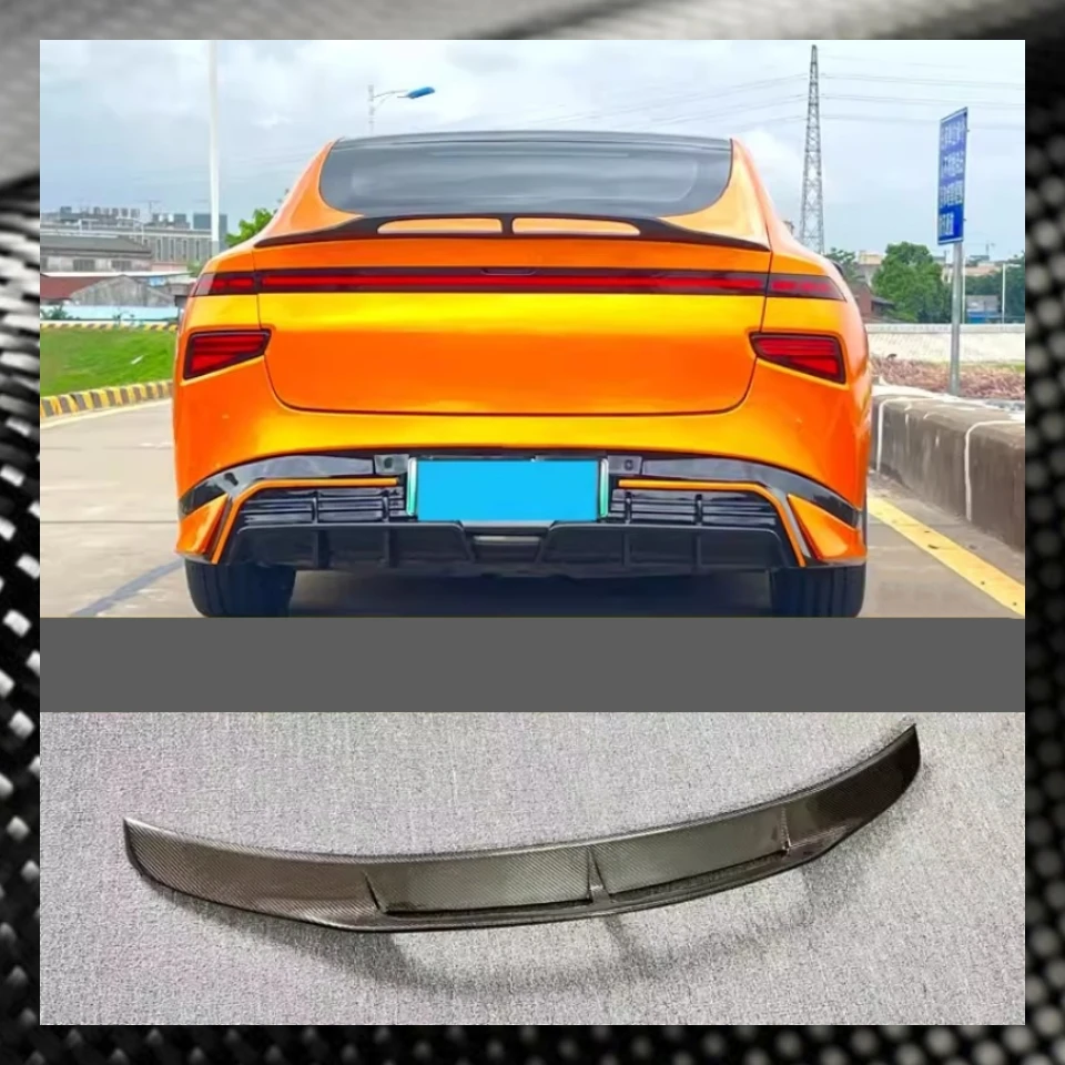 Real Carbon Fiber Tail Wing for XPeng P7 P7i Modified New Style Car Rear Spoiler Auto Accessories
Real Carbon Fiber Tail Wing for XPeng P7 P7i Modified New Style Car Rear Spoiler Auto Accessories