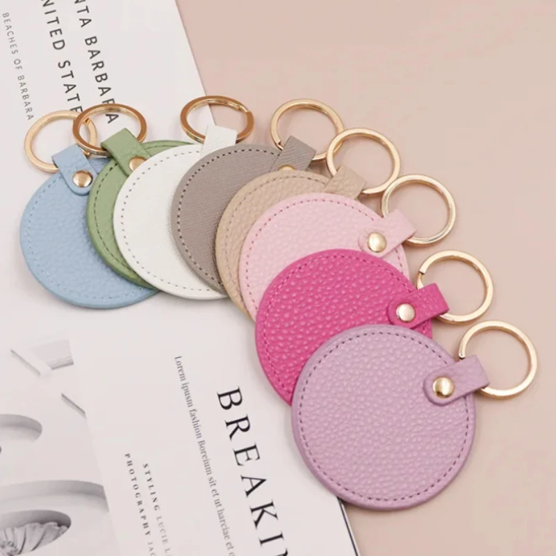 Laser Engrave Circle Key Chain Csutom Logo Lichee Pattern Round PU Leather Keychain Personalize Name Room Number Car Bag Keyring
Laser Engrave Circle Key Chain Csutom Logo Lichee Pattern Round PU Leather Keychain Personalize Name Room Number Car Bag Keyring