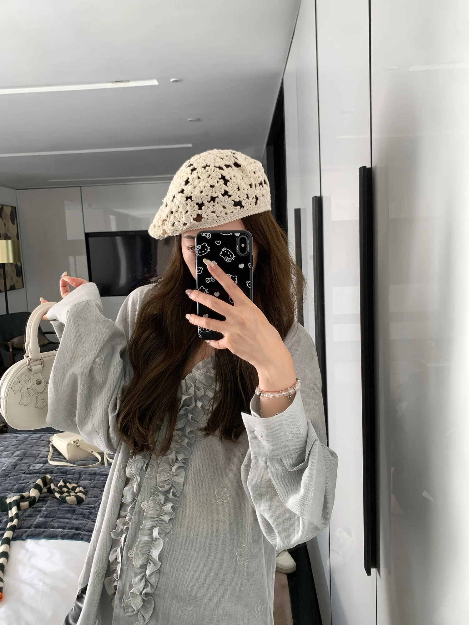 ay Long Sve irt Women's Ele Design Wooden Garden Casual Sle Breathable Thin Material Daily Wear
ay Long Sve irt Women's Ele Design Wooden Garden Casual Sle Breathable Thin Material Daily Wear