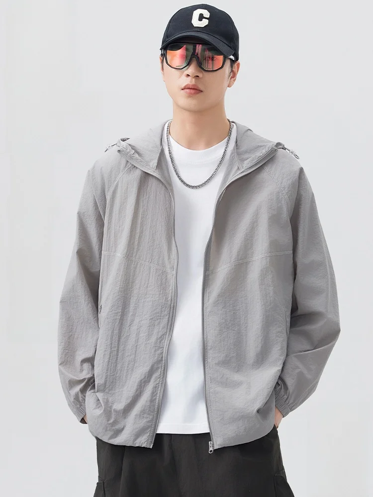 Мужская одежда PaulFrank UPF50 из ледяного шелка с защитой от солнца, быстросохнущая, дышащая, с охлаждающим эффектом, свободного кроя, молодежная мода
Мужская одежда PaulFrank UPF50 из ледяного шелка с защитой от солнца, быстросохнущая, дышащая, с охлаждающим эффектом, свободного кроя, молодежная мода